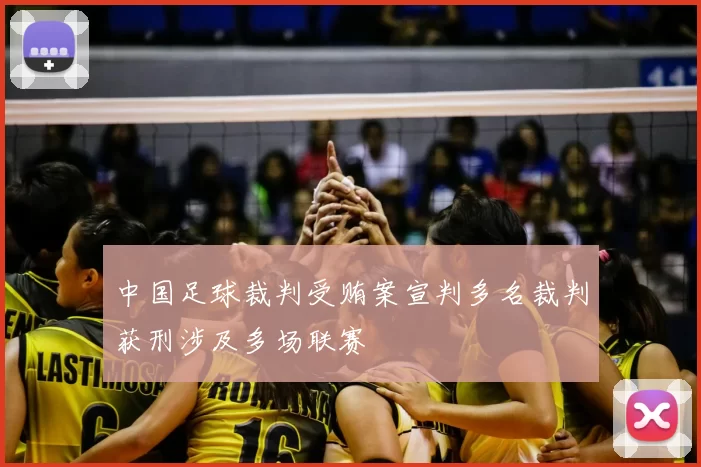 中国足球裁判受贿案宣判多名裁判获刑涉及多场联赛